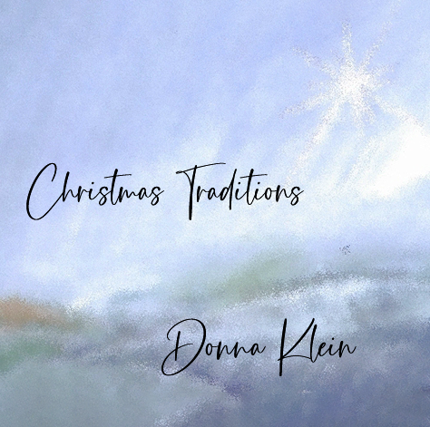 delicate snow scene with shining star